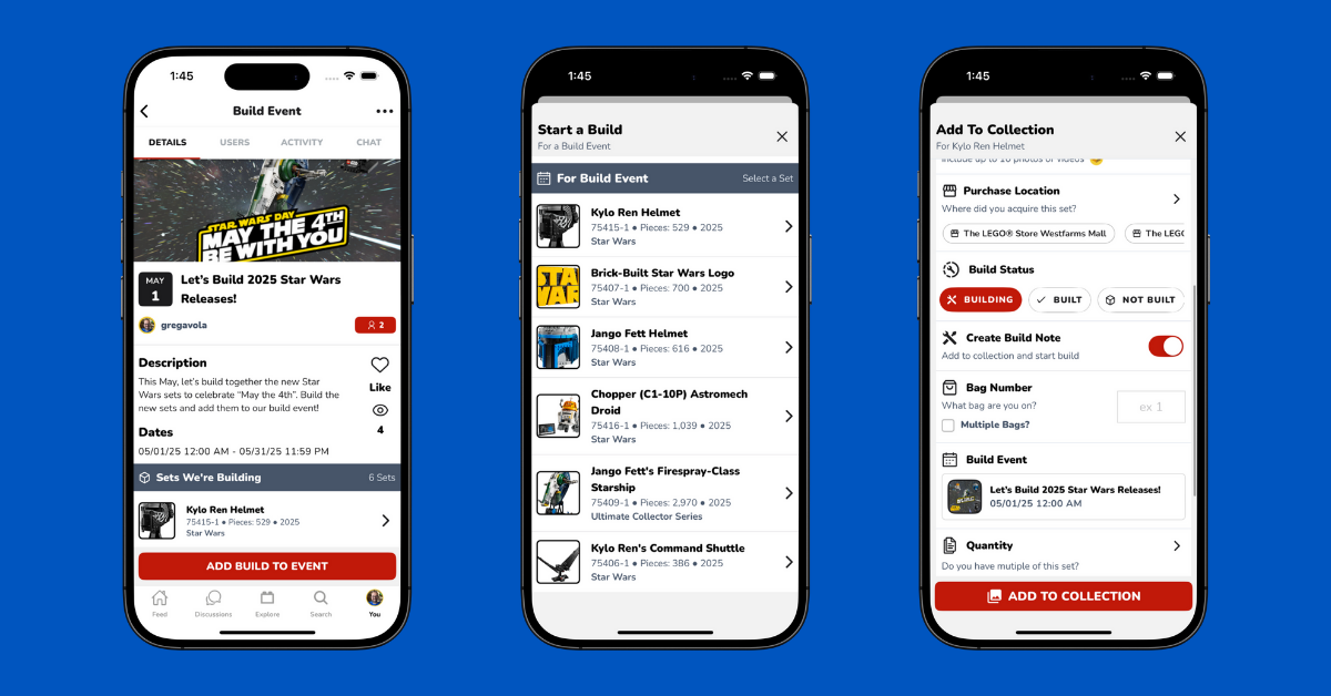 Build Events More